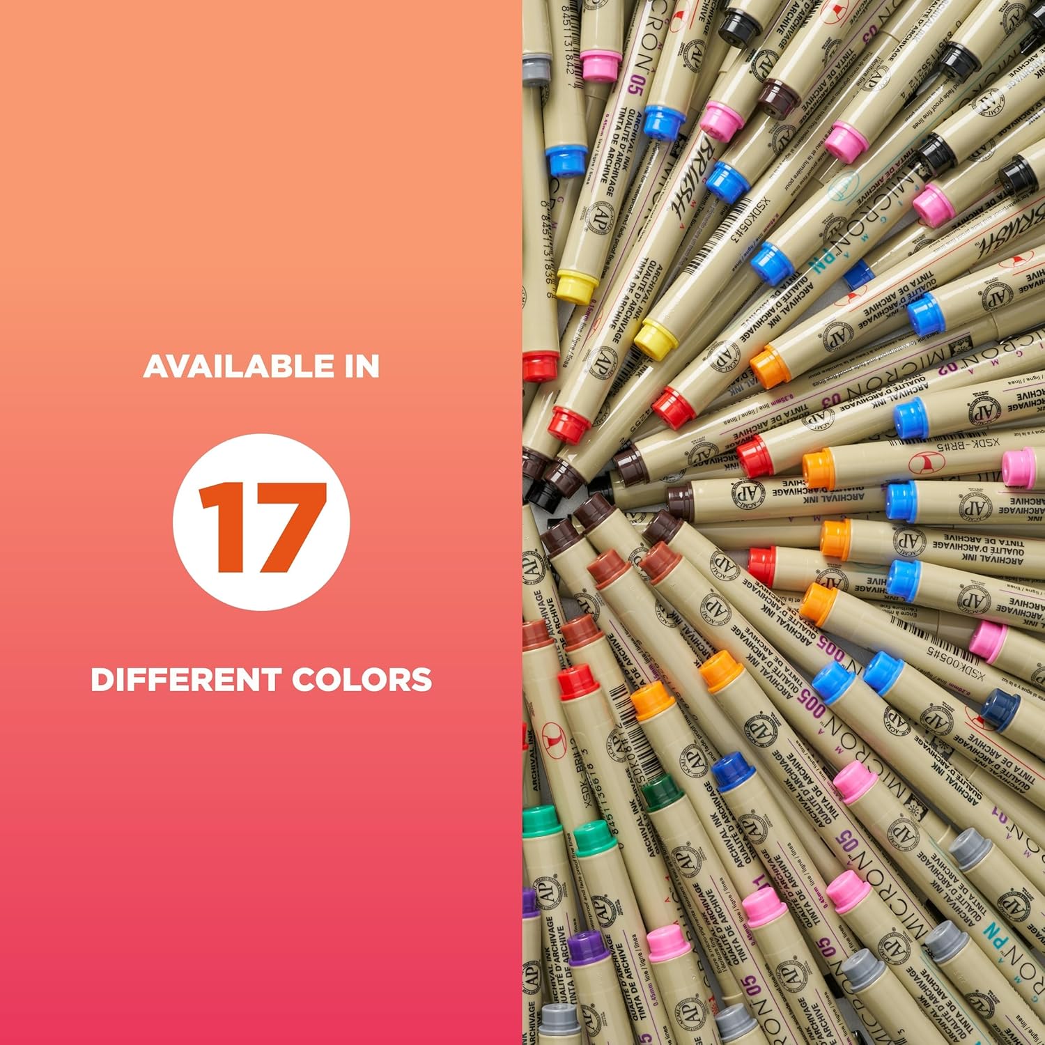 SAKURA Pigma Micron Fineliner Pens - Archival Black Ink Pens - Pens for Writing. Drawing. or Journaling - Assorted Point Sizes - 6 Pack - Image 6